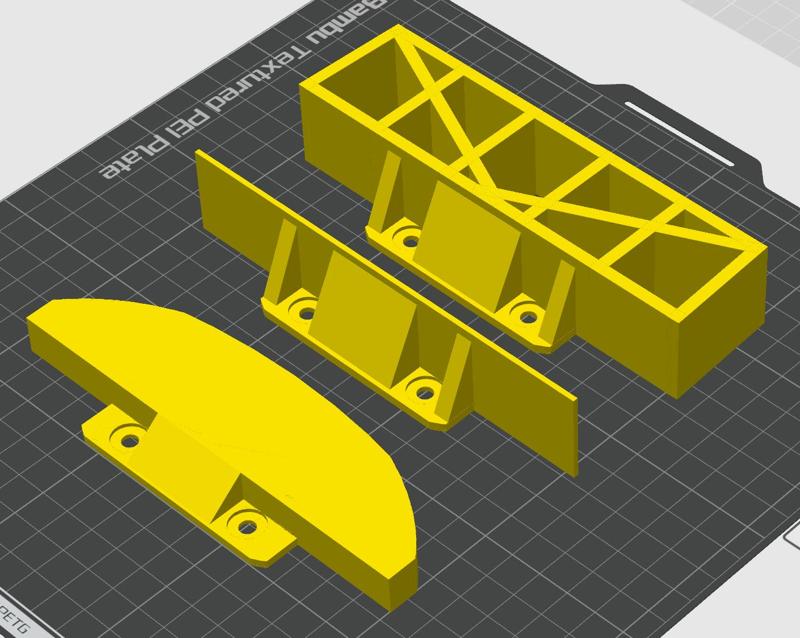 Kamtec Mardave front and rear bumper Morris Van Banger