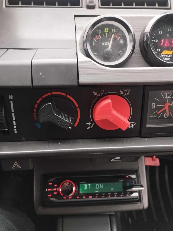 heating control knob renault super 5