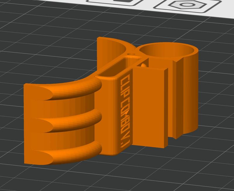 Kamtec 1300 battery clip