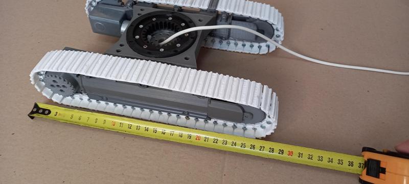 Excavator chassis 280x180x45 mm