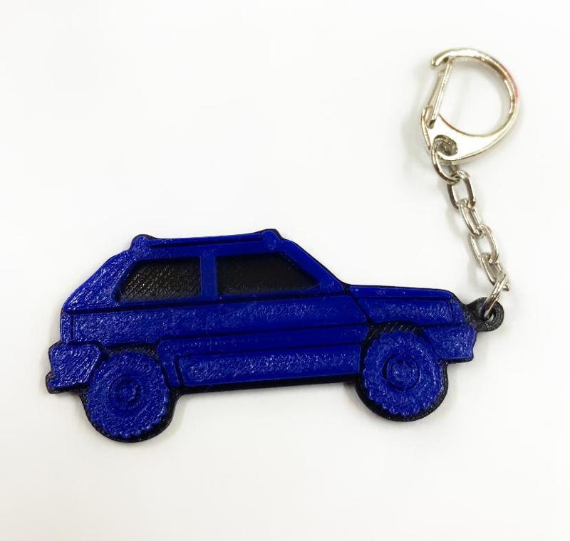 Keychain Fiat panda 141 (4x4)