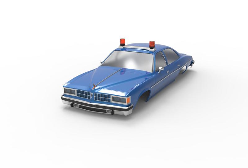 Pontiac Grand LeMans sedan 1976 Rc body shell