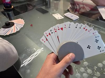 Adjustable Card Holder (3-Part, Spring-Loaded)