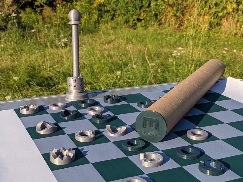 Travel Chess Tube