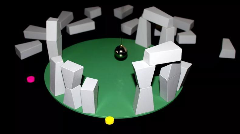 Stonehenge and the Sun - Board Game - 3D Printable