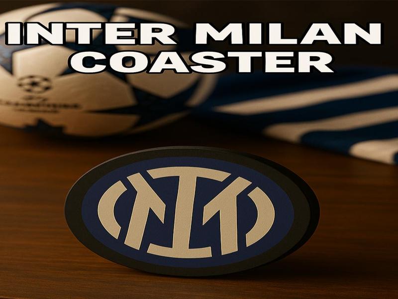 Inter Coaster - Inter Milan Drink Coaster