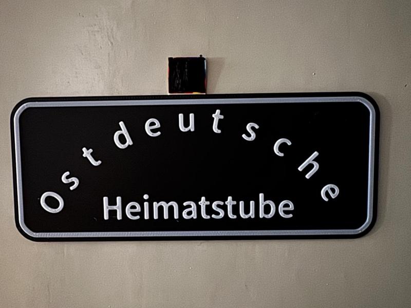 Hinweisschild