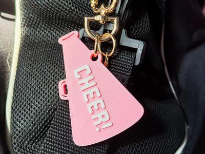 Cheer! Megaphone NFC Keychain 