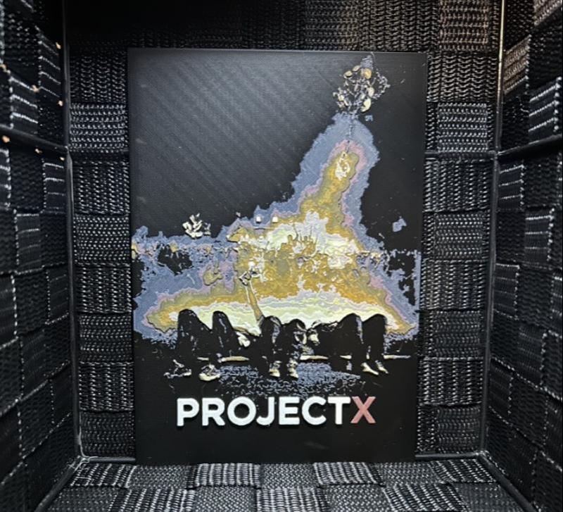 Hueforge Movie Poster - ProjectX -