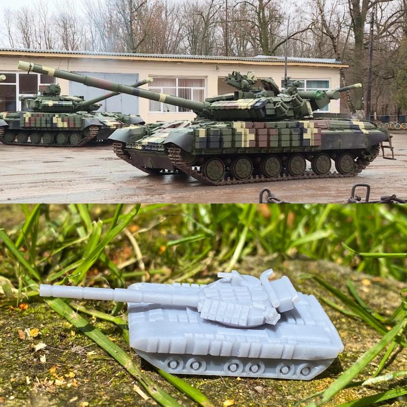 Ukraine Tank T-64BV 2017