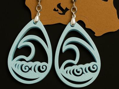 Wave Ear Ring
