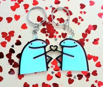 Key ring Flork Couple