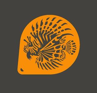 Lionfish Stencil 1