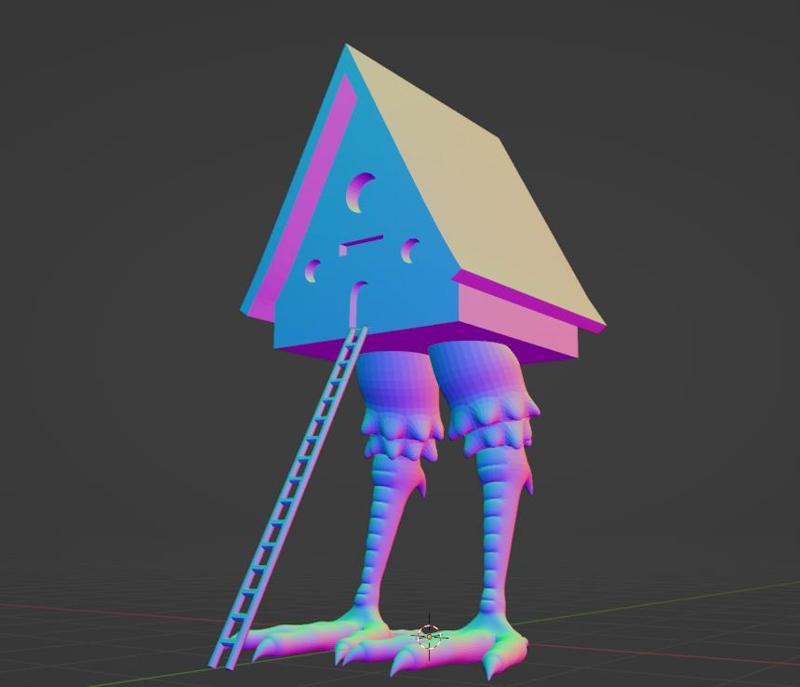 ART Casa Bruja Baba Yaga