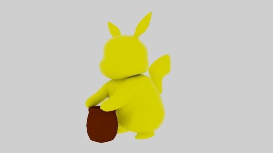 Pikachu pot