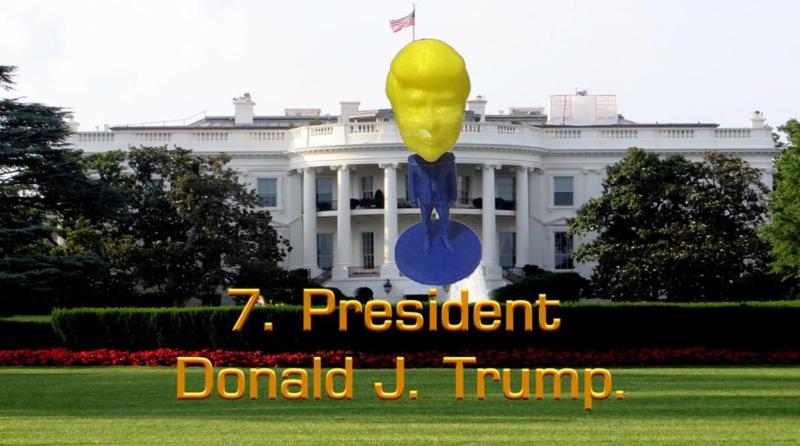 President Donald J. Trump Bobble Head Remix