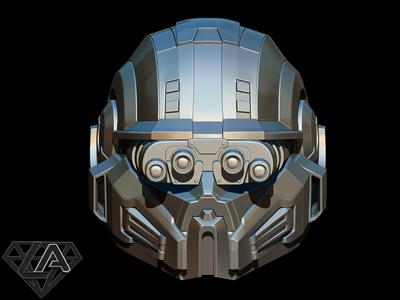 HALO MJOLNIR Powered Assault helmet/Shikari Variant