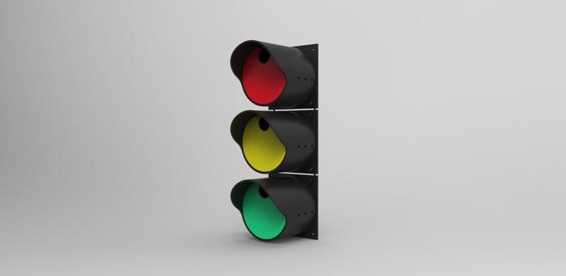 Traffic Light Bird House