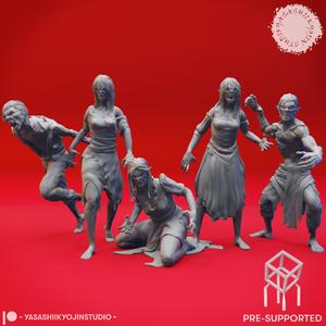 Nest of Vampire Spawn - Tabletop Miniatures (Pre-supported)