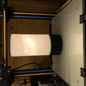 Universe lithopany lamp