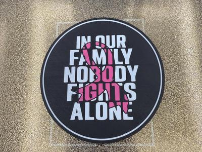 In our family, nobody fights alone