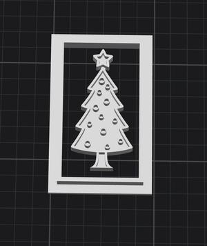 tree cookie cutter and marker