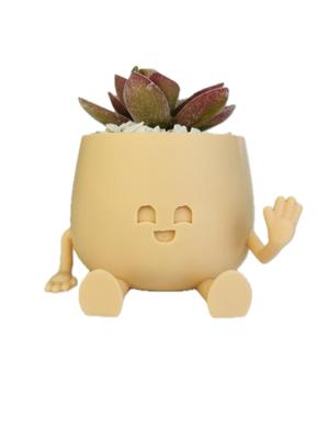 BOBBY PLANTER / WAVING PLANTER / SUCCULENT PLANTER / HAPPY FACE PLANTER