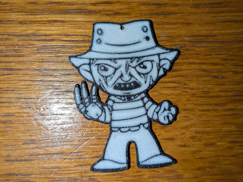 freddy krueger the nightmare on elm street keyring