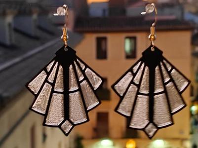 Art Déco earring