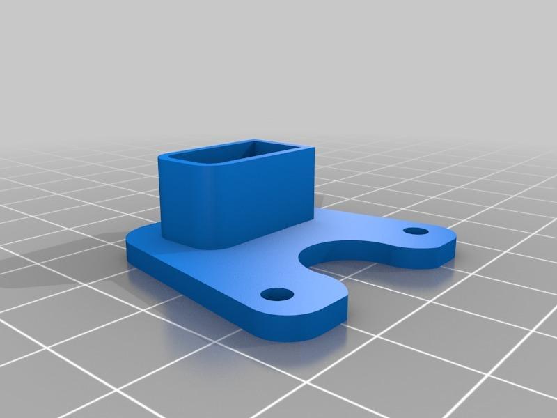 XT60 back mount / holder for DALRC XR215