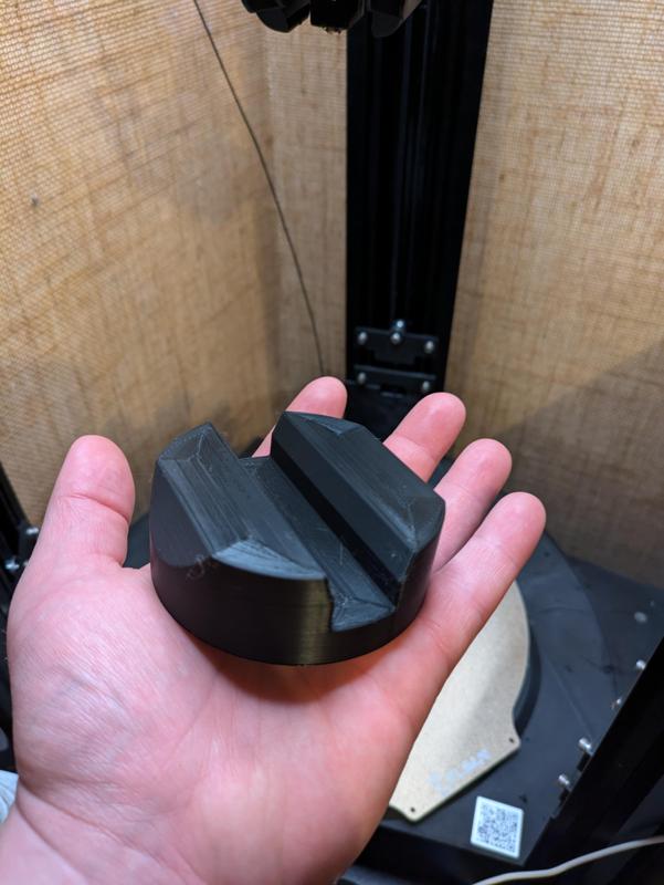 Jack puck for Biltema "Sport" jack. For Welded seam.