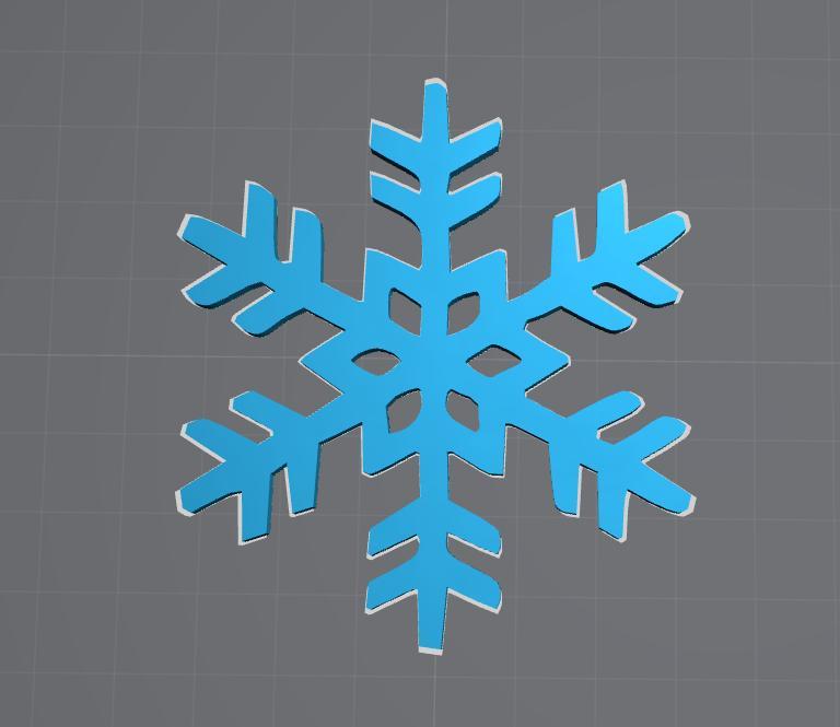 Snowflake - Snow - Christmas decoration - Decoration - Ornament