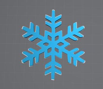 Snowflake - Snow - Christmas decoration - Decoration - Ornament
