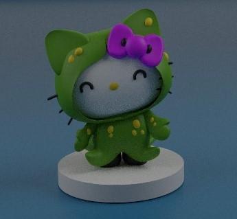 Hello kitty  Statue - Halloween Edition - Octopus