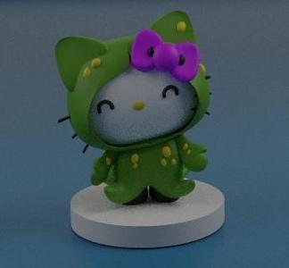 Hello kitty  Statue - Halloween Edition - Octopus