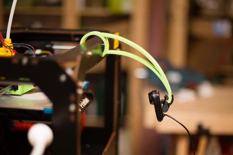 Webcam support for Logitech C905 and CTC Bizer, Makerbot Replicator 1 and the like