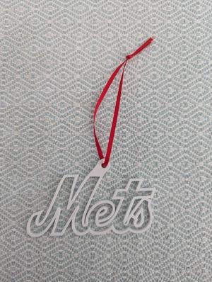 New York Mets Christmas Ornament