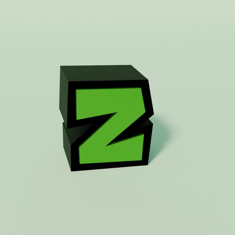 Super Mario letters, letter Z