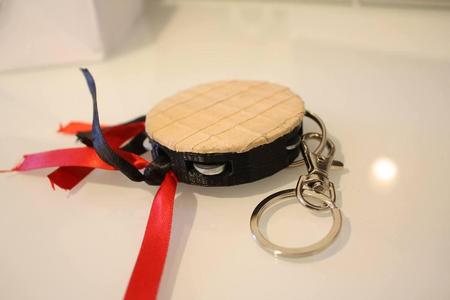 Playable Portuguese "Tuna" Tambourine Keychain