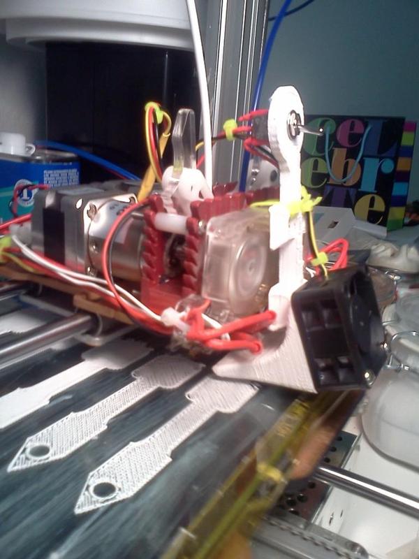 Alternate mount for "Active cooling fan duct for Bukobot Duo"