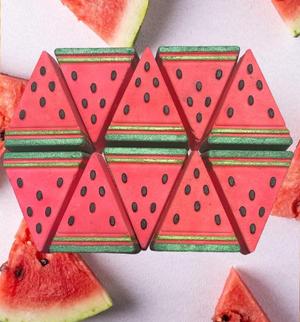 Bath Bomb Mold Hybrid Watermelon Slice