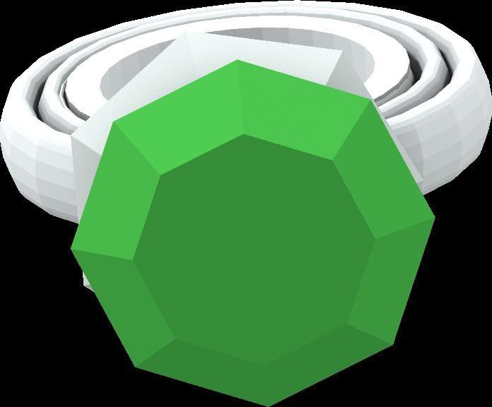 build a ring more realistic ring with gem two parts