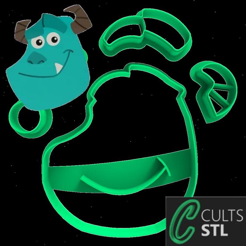 CORTADOR JAMES P. SULLIVAN - MONSTROS S.A. - 7cm