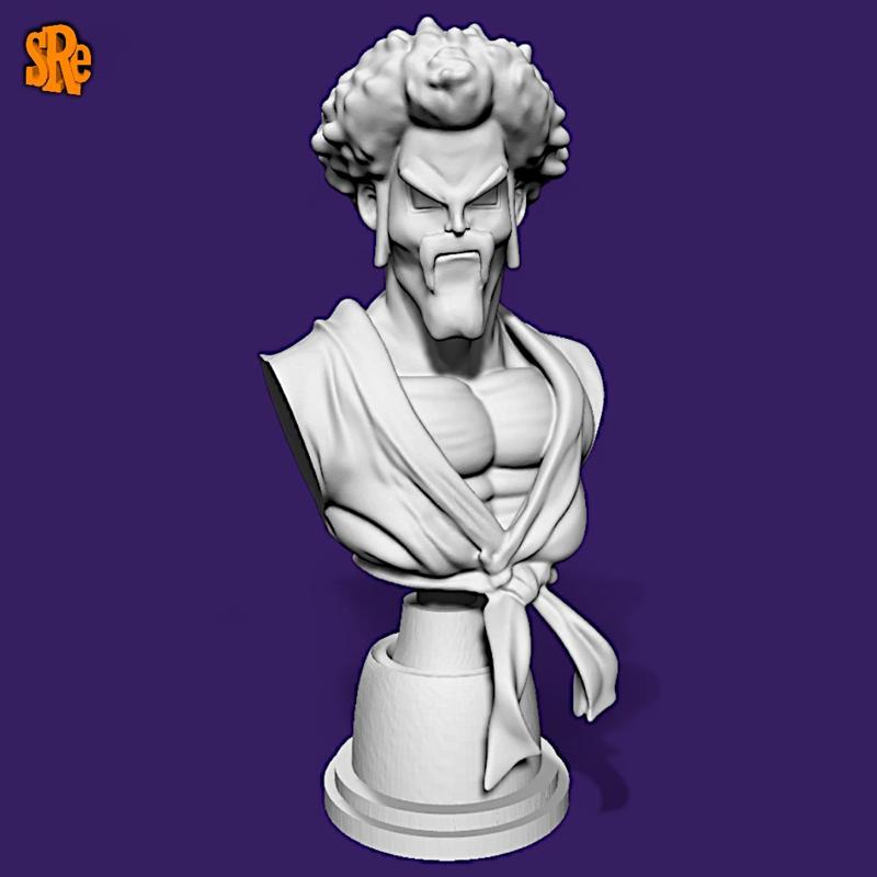 Mr. Satan Bust - Dragon Ball