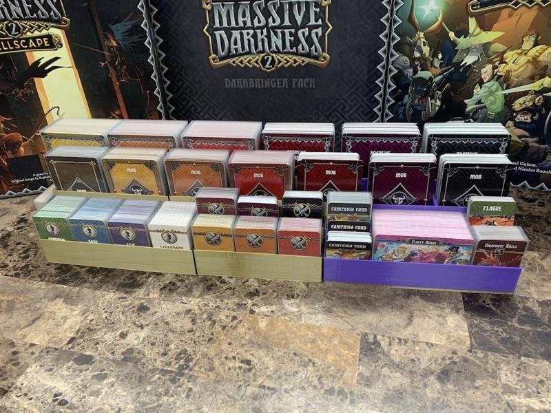 Massive Darkness 2 Card Holder for Everything (Sleeved)