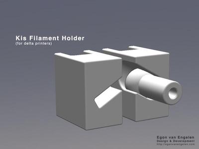 Kis Filament Holder (for delta printers) 