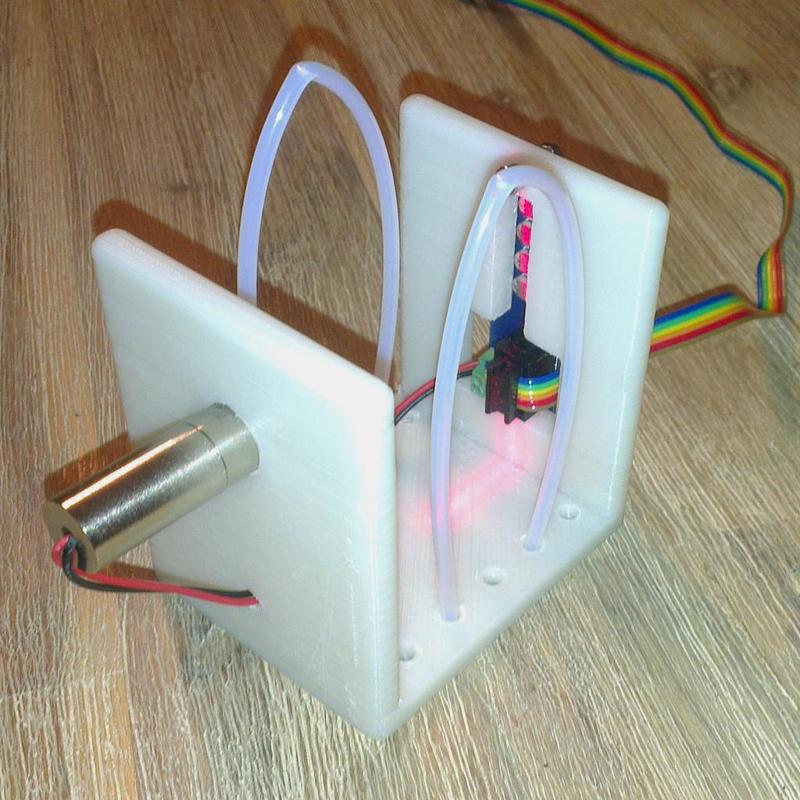 Filawinder laser sensor holder | parametric and customizable