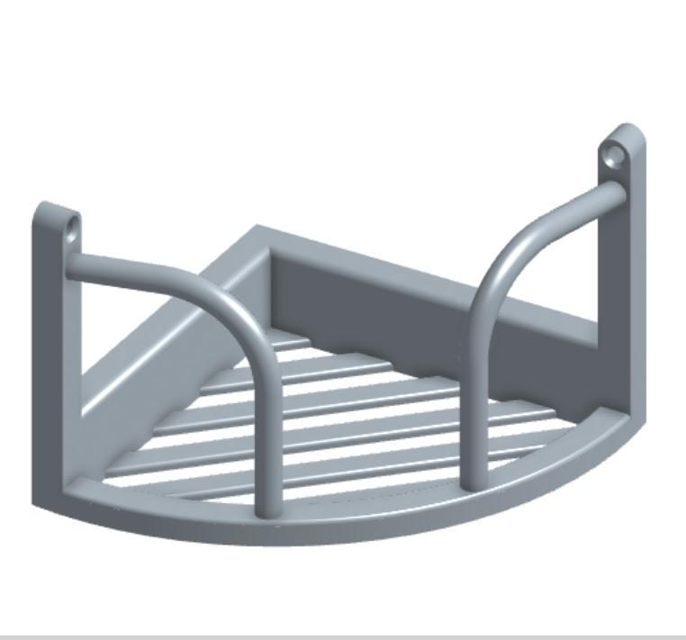 Corner Shampoo Holder