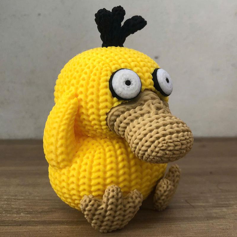 Psyduck Knitted Crochet (Pokemon)