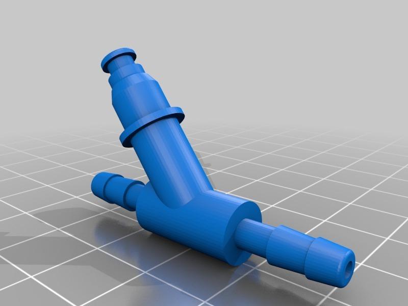 JCB Loader atomizer tee